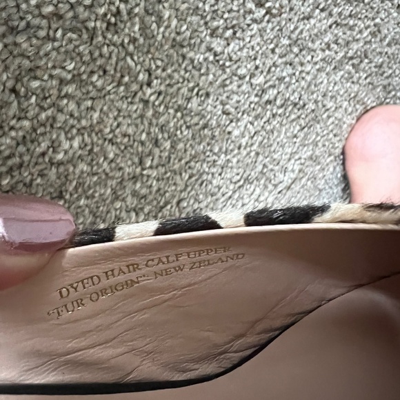 Club Monaco animal print mules - Picture 7 of 8